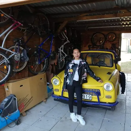 Schoenes Mit Grossen Pool 250 M Vom Balaton Balatonmáriafürdő